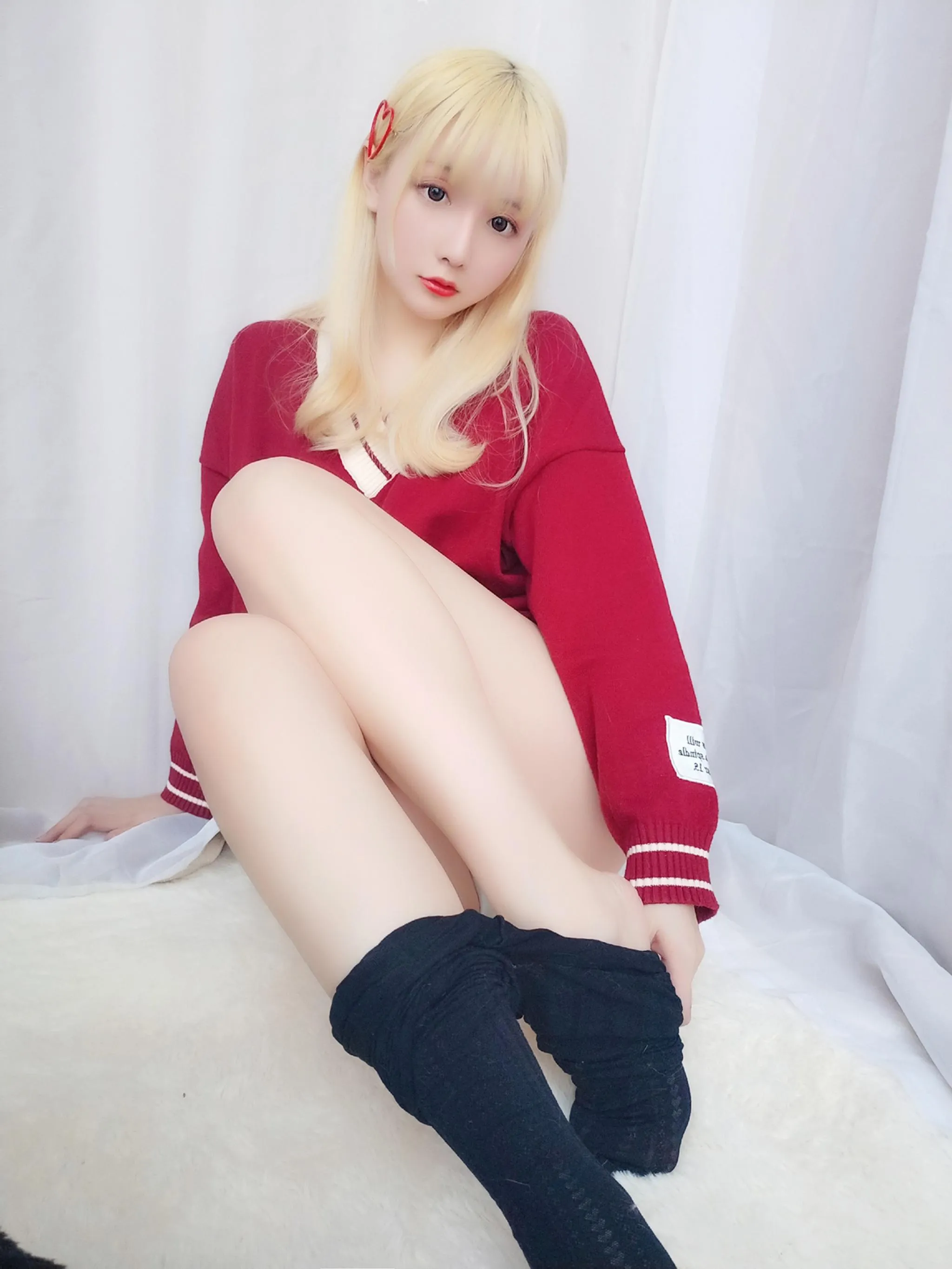 星之迟迟 – VOL.08 玫瑰月光包-玫瑰味黑丝（26P） [26P]插图6